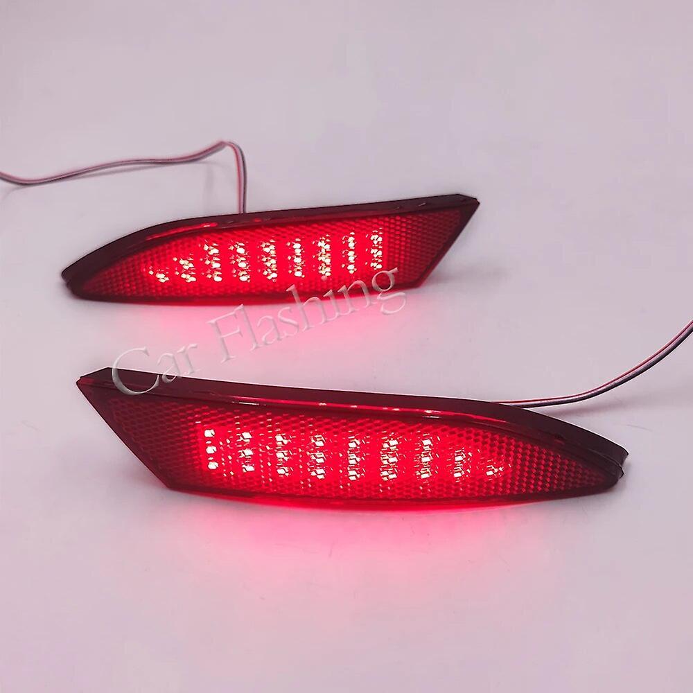 Eccpp Car Flashing 1Set Auto LED Rear Bumper Reflector Light Braking Warning Lamp For Ford Focus 3 2011 2012 2013 2014 Sedan Hatchback CHINA