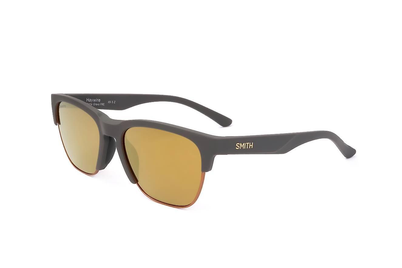 Sunglasses Smith HAYWIRE FRE MATT GREY 55/18/145 UNISEX 55 mm