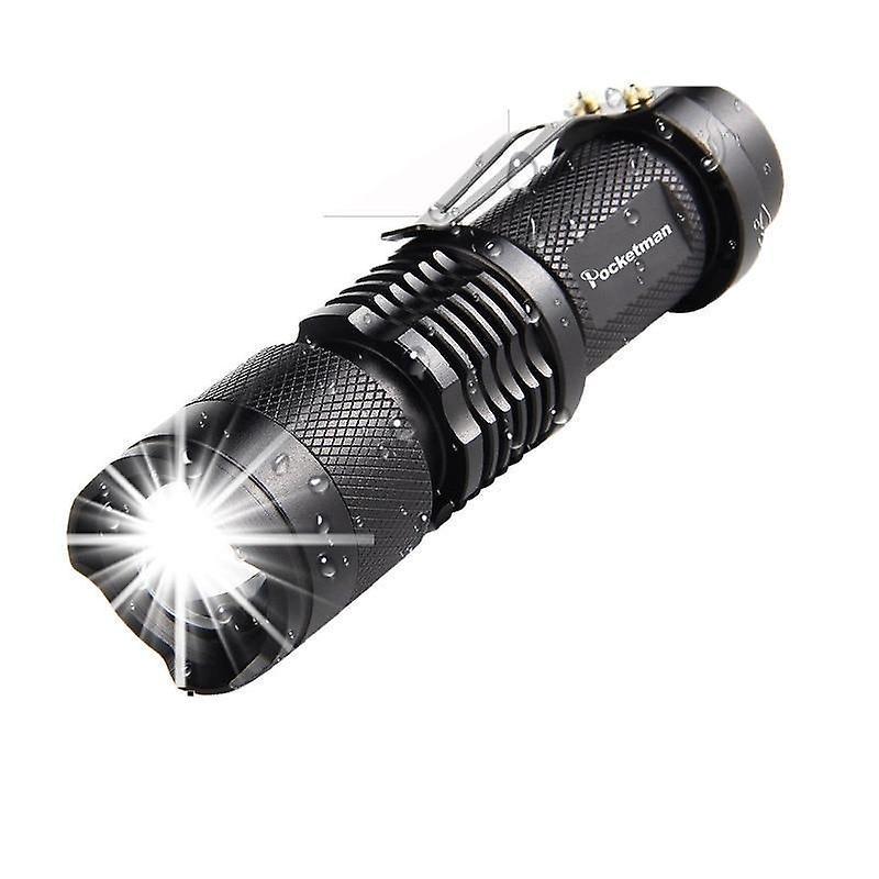 Slowmoose Brightes Mini L2 Led, Flashlight Q5 T6 Torch Adjustable Focus- Zoom Flash Light L2-Brightest