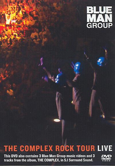 Blue Man Group The Complex Rock Tour Live DVD (2004) cert E - Region 2