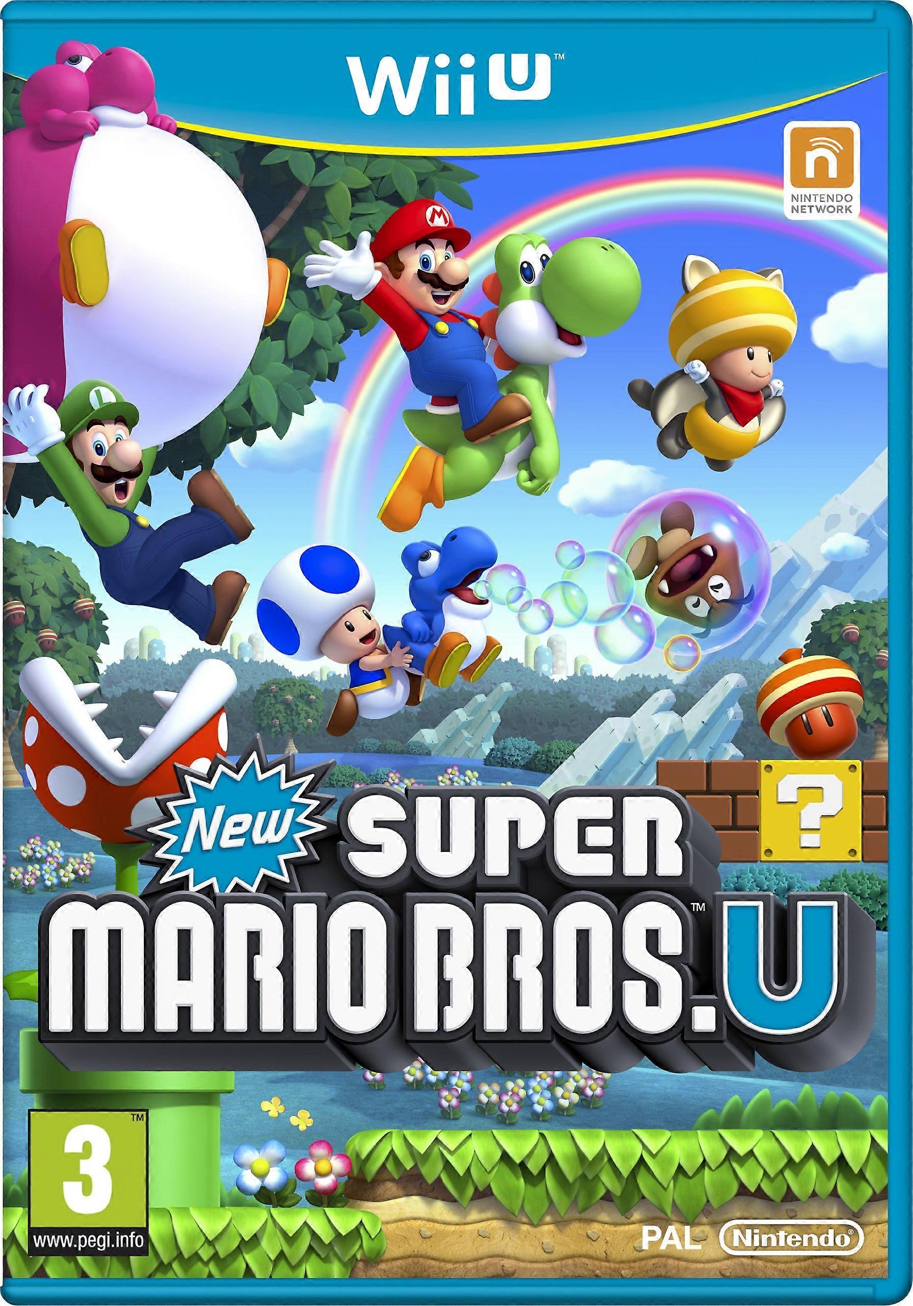 Nintendo New Super Mario Bros U (Wii U) - NTSC - New & Sealed