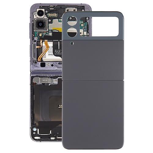 Repair Parts For Samsung Galaxy Z Flip4 Sm-f721b Battery Back Cover With Camera Lens Cover Black