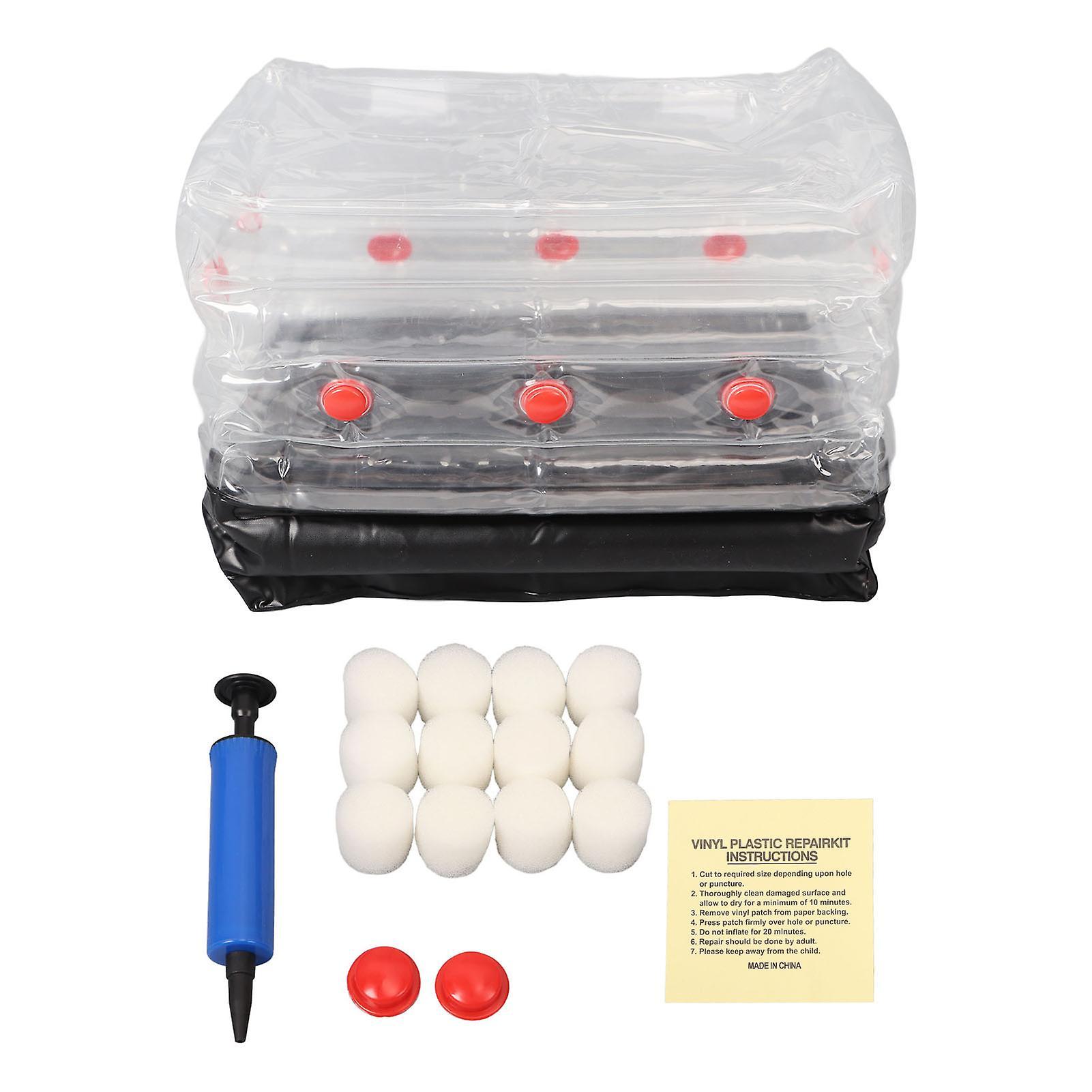 Favrison Mushroom Monotub Kit Home Inflatable Mushroom Grow Kit Portable Inflatable Mushroom Nursery Ventilator