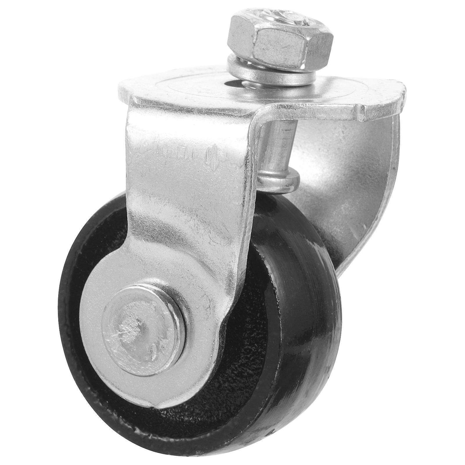 Tinksky Caster Wheel 2 Ton Floor Jack Caster Wheel Replacement Horizontal Jack Caster Car Accessory 6.50X5.00X4.00CM