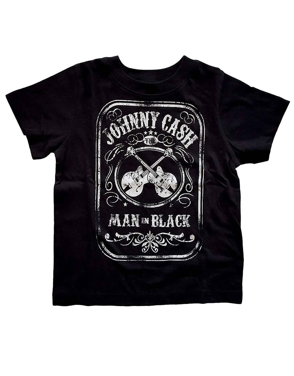 Johnny Cash Toddler Little Man In Black T Shirt 12 Months