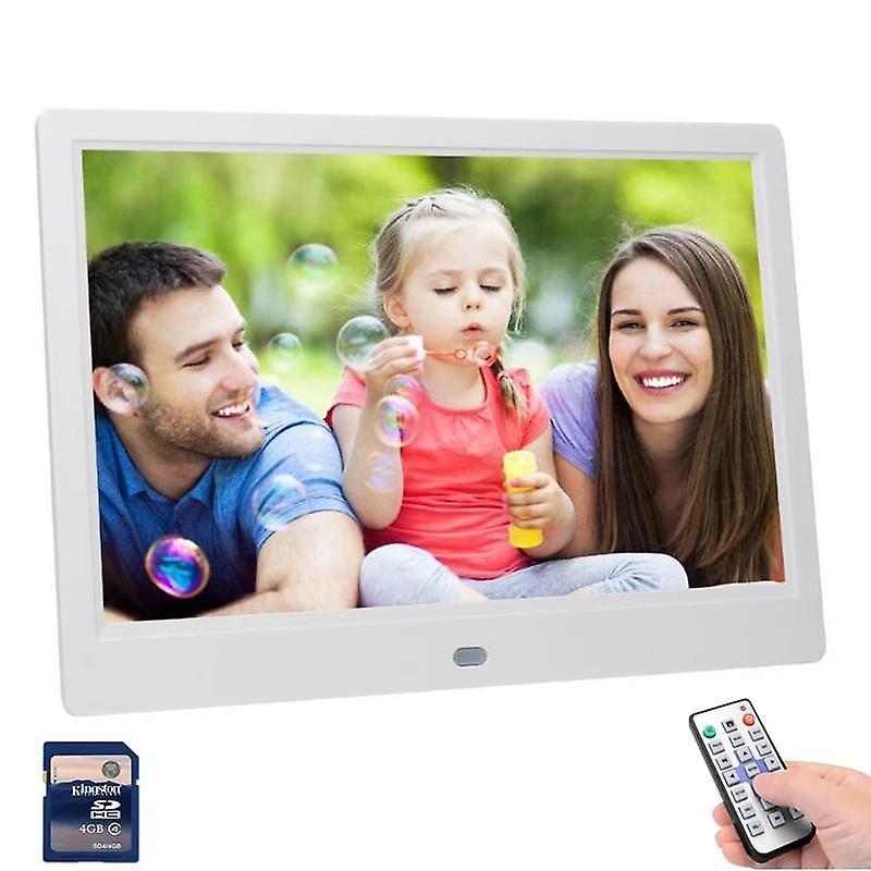 Slowmoose 10.1 Inch Lcd Screen,  Hd 1280*800 -digital Photo Frame With Remote US Plug