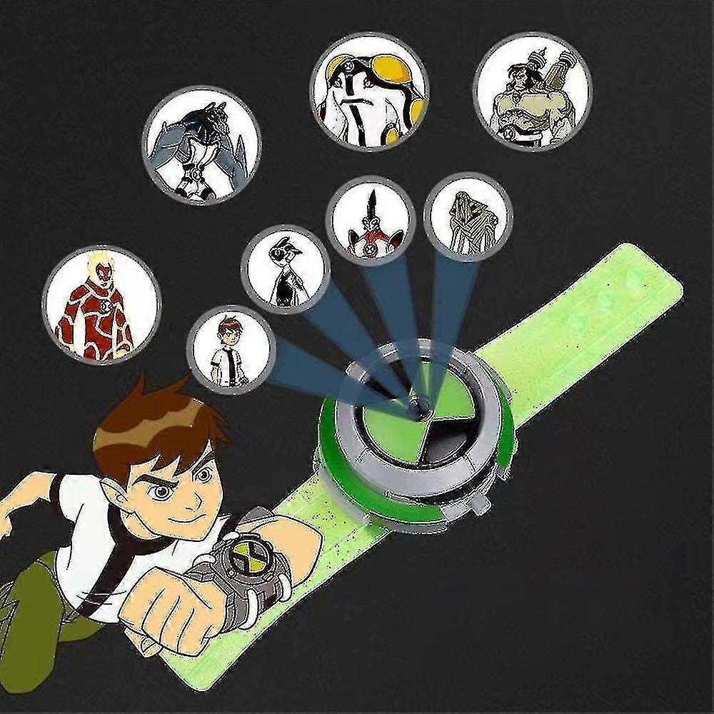 Wiuo Ben 10 Watch Toys Ben 10 Omnitrix Watch For Kids Ben Ten Ultimate Alien Projector Watch Games Action Figure Birthday Gifts