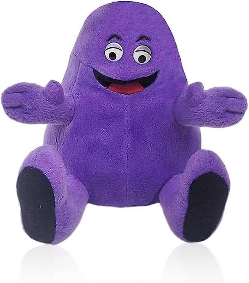 Ubiuo Grimace Shake Yellow Hat Plush Toy Plushie Stuffed Animal Toy Game Doll