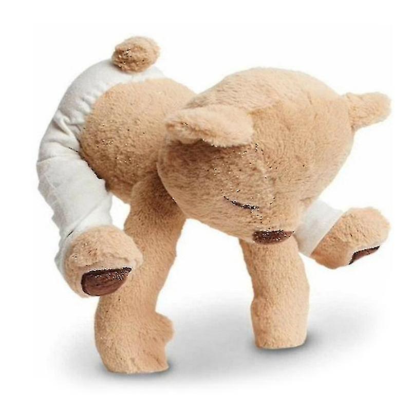 Wfuo Yoga Bear Plush Toy Animal Flexible Pose Yoga Bear Cute Bear Soft Plush Toys