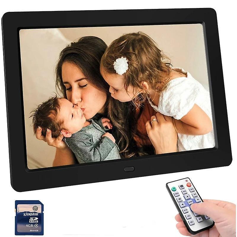 Slowmoose 10.1 Inch Lcd Screen,  Hd 1280*800 -digital Photo Frame With Remote US Plug