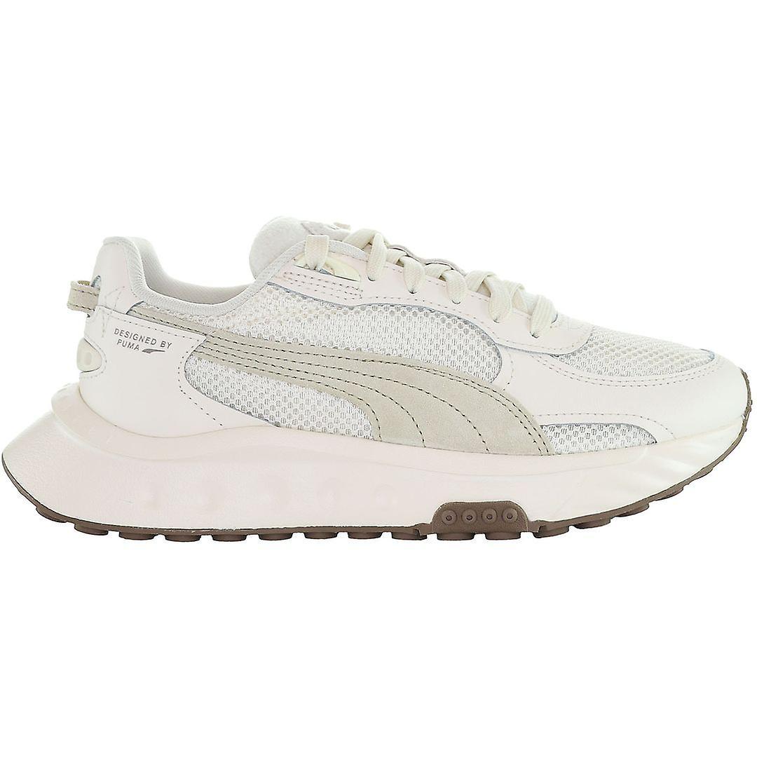 Puma Wild Rider Future Lace-Up Off White Synthetic Womens Trainers 386517_01 UK 4.5 EU 37.5 US 7