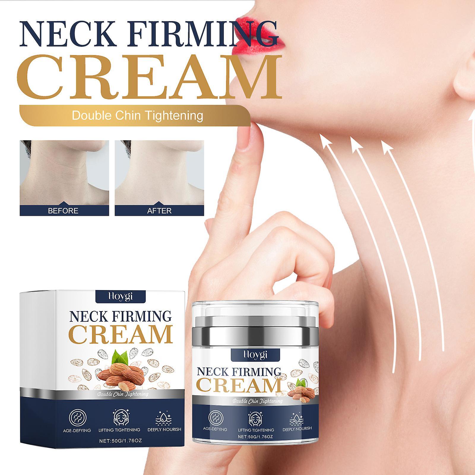 Frusde Neck Firming Cream, Neck Lifting Cream, Anti-Aging Neck Cream for Tightening and Wrinkles with Niacinamic Acid Collagen & Hyaluronic Acid 1pcs