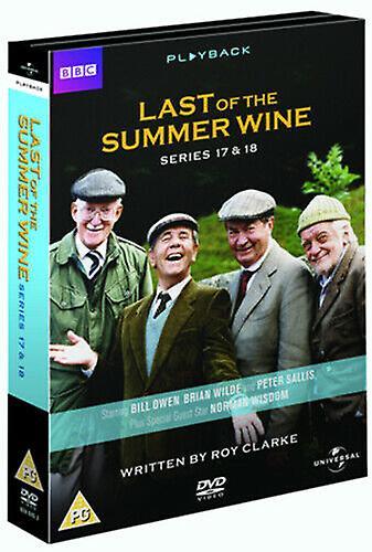 Last of the Summer Wine The Complete Series 17 and 18 DVD (2010) Bill Owen - Region 2