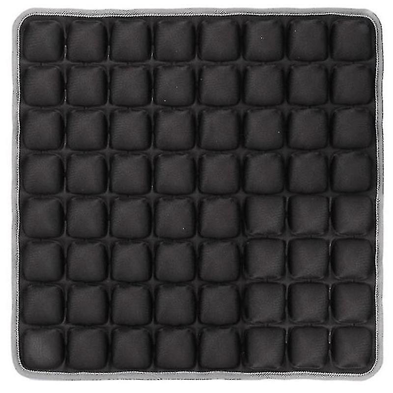 Yesfit 3d Airbag Decompression Inflatable Massage Seat Cushion Car Office Cushion Seat Cushion BLACK 36*36CM