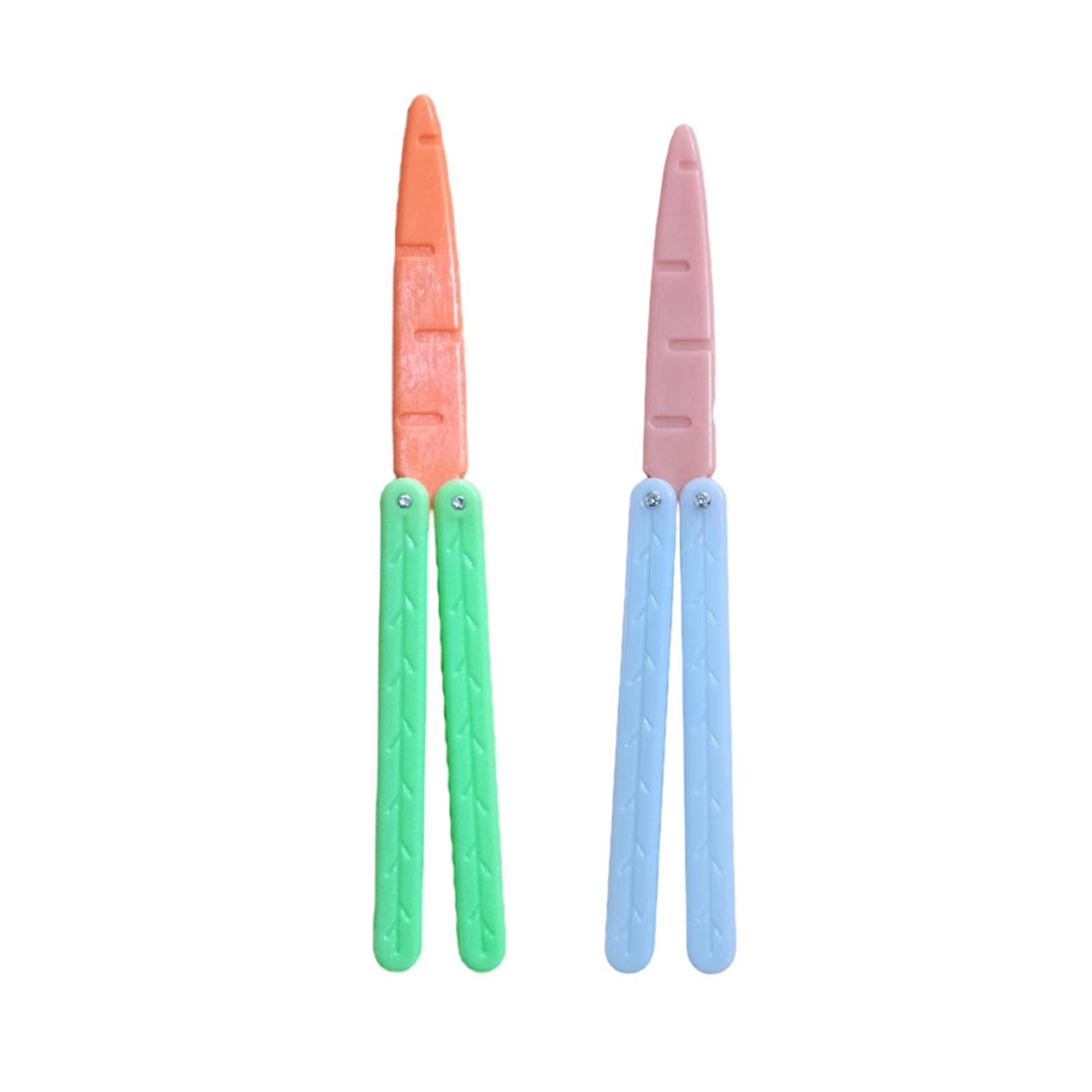 Sinknap 3D Printing Gravity Mini Carrot Cutter Fidget Toy Random Color L