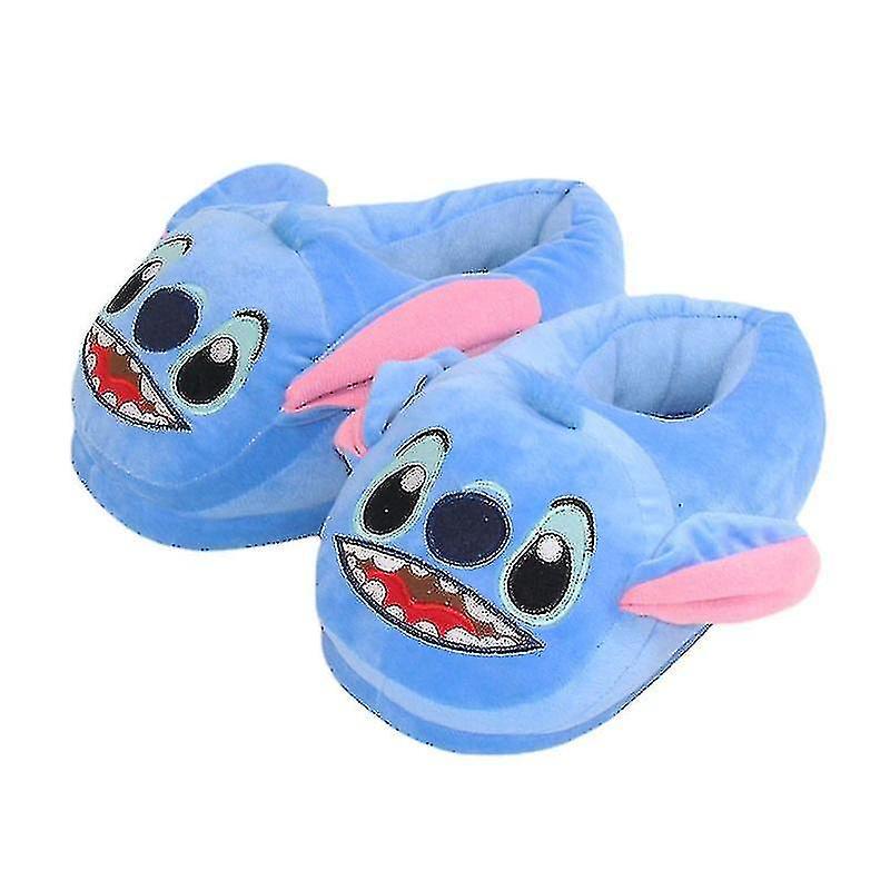 Cryin Insma-x Sofirn Anime Stitch Stitch Plush Cotton Drag Winter Cute Stitch Home Warm Slippers