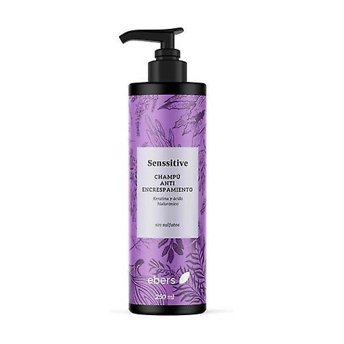 Ebers Senssitive Anti-frizz Shampoo with Keratin and Hyaluronic Acid 250 ml