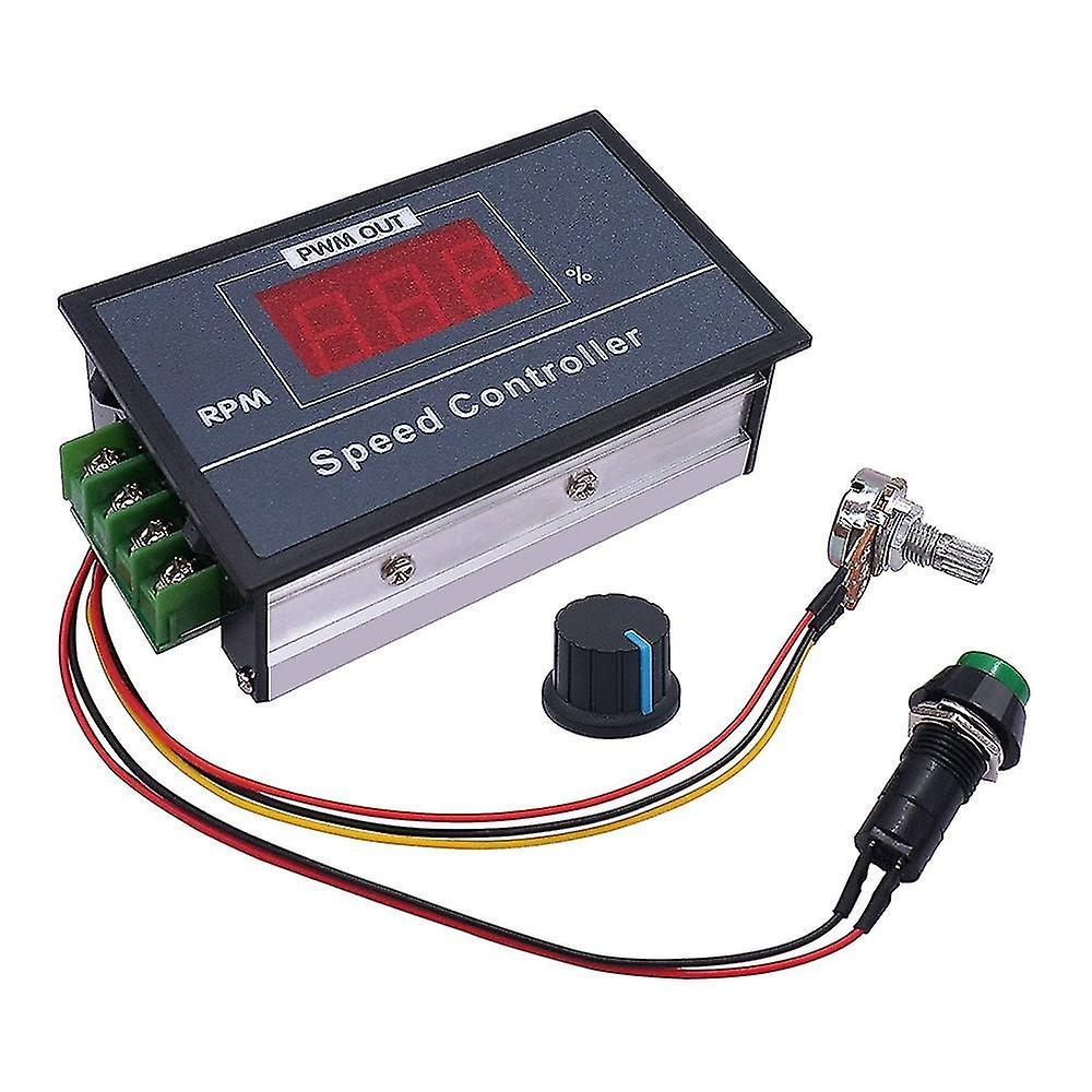 Guangzhou Yunlan Trading Co., PWM DC Motor Speed Controller with Digital Display 30A PWM Adjustable Speed Stepless Regulator