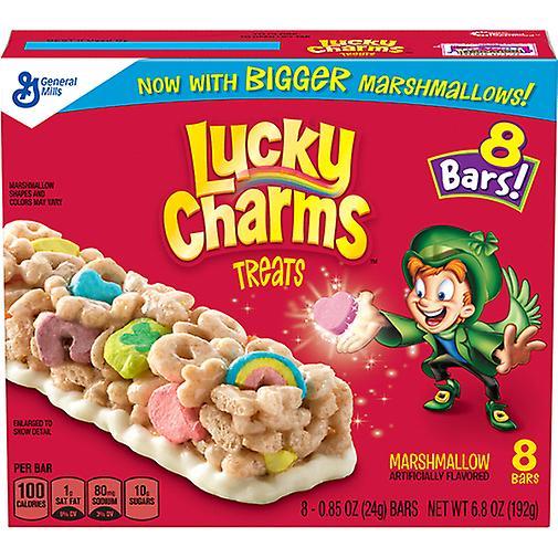 General Mills Lucky Charms Marshmallow Flavored Bars Treats