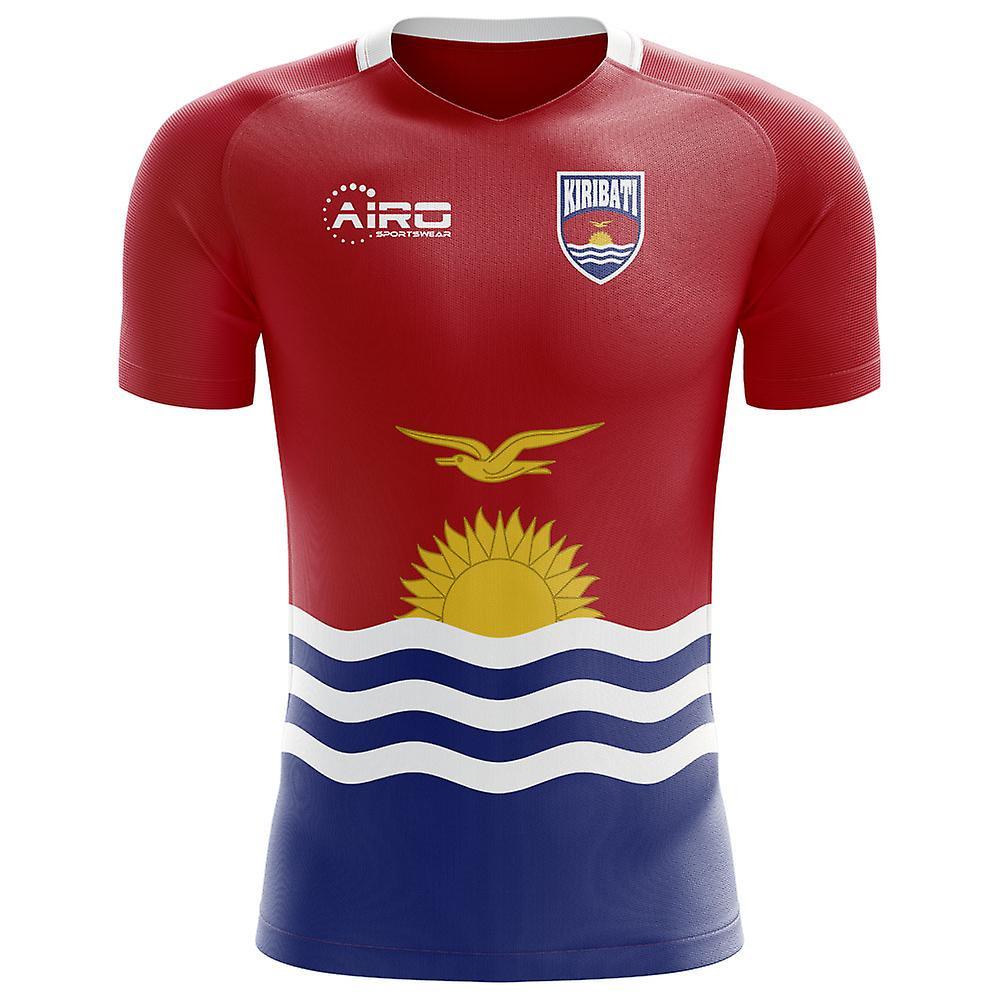 Airo Sportswear 2024-2025 Kiribati Home Concept Football Shirt Red L