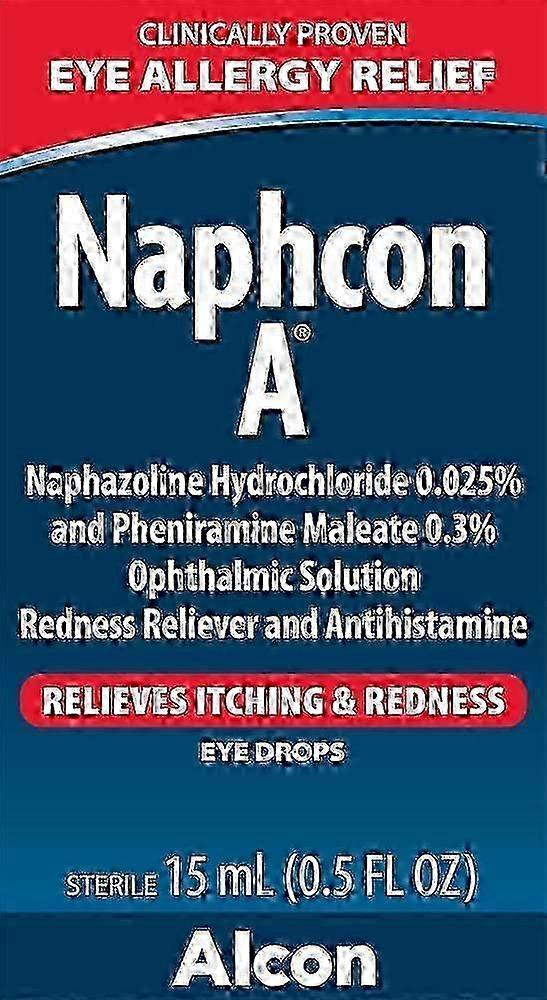 Alcon naphcon-a eye allergy relief eye drops, 0.5 oz