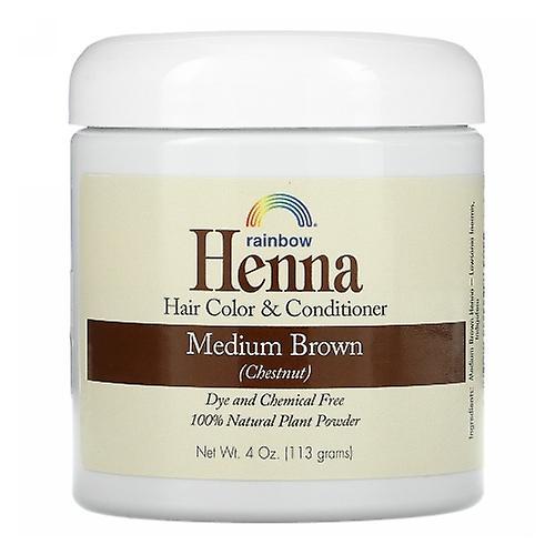 Rainbow Research Henna, PERSIAN MED BROWN, 4 OZ (Pack Of 1)