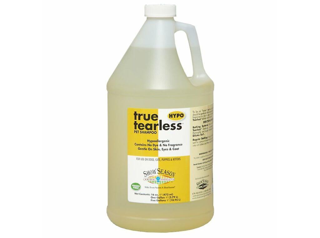 Showseason True Tearless Gentle Skin Hypoallergenic Pet Shampoo, 3.8L Does not apply