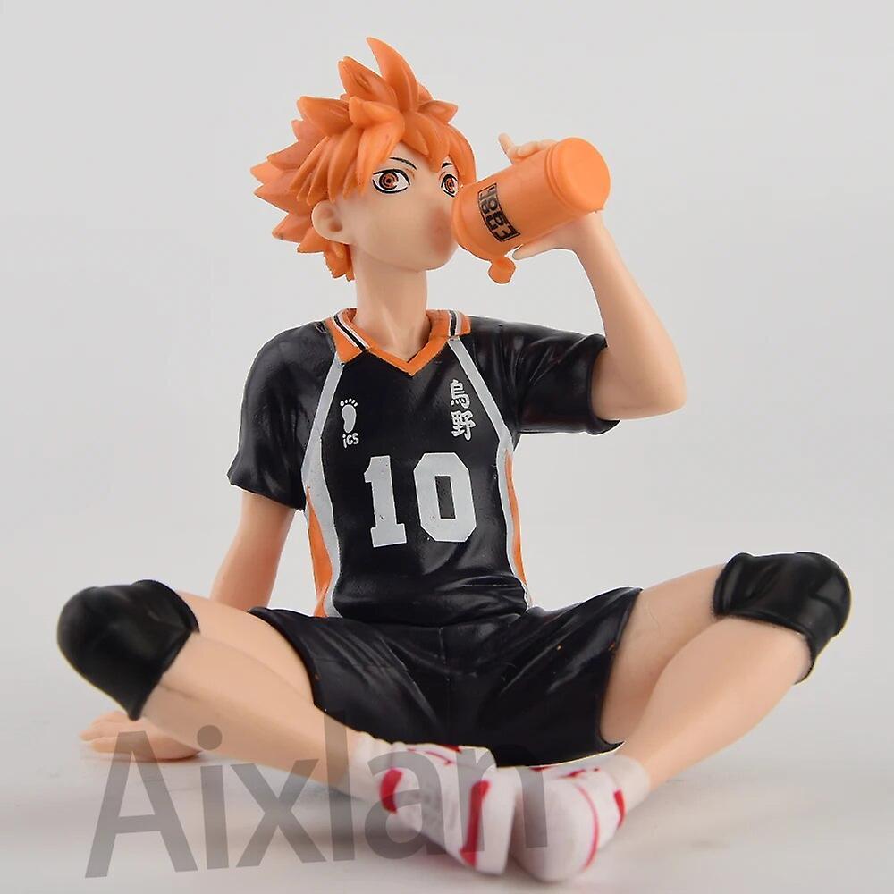 Visgaler 10cm Haikyuu!!  Anime Figure Hinata Shoyo Tobio Kageyama Pvc Action Figure Yu Nishinoya Figurine Collectible Model Toys Kid Gift 10cm B no...