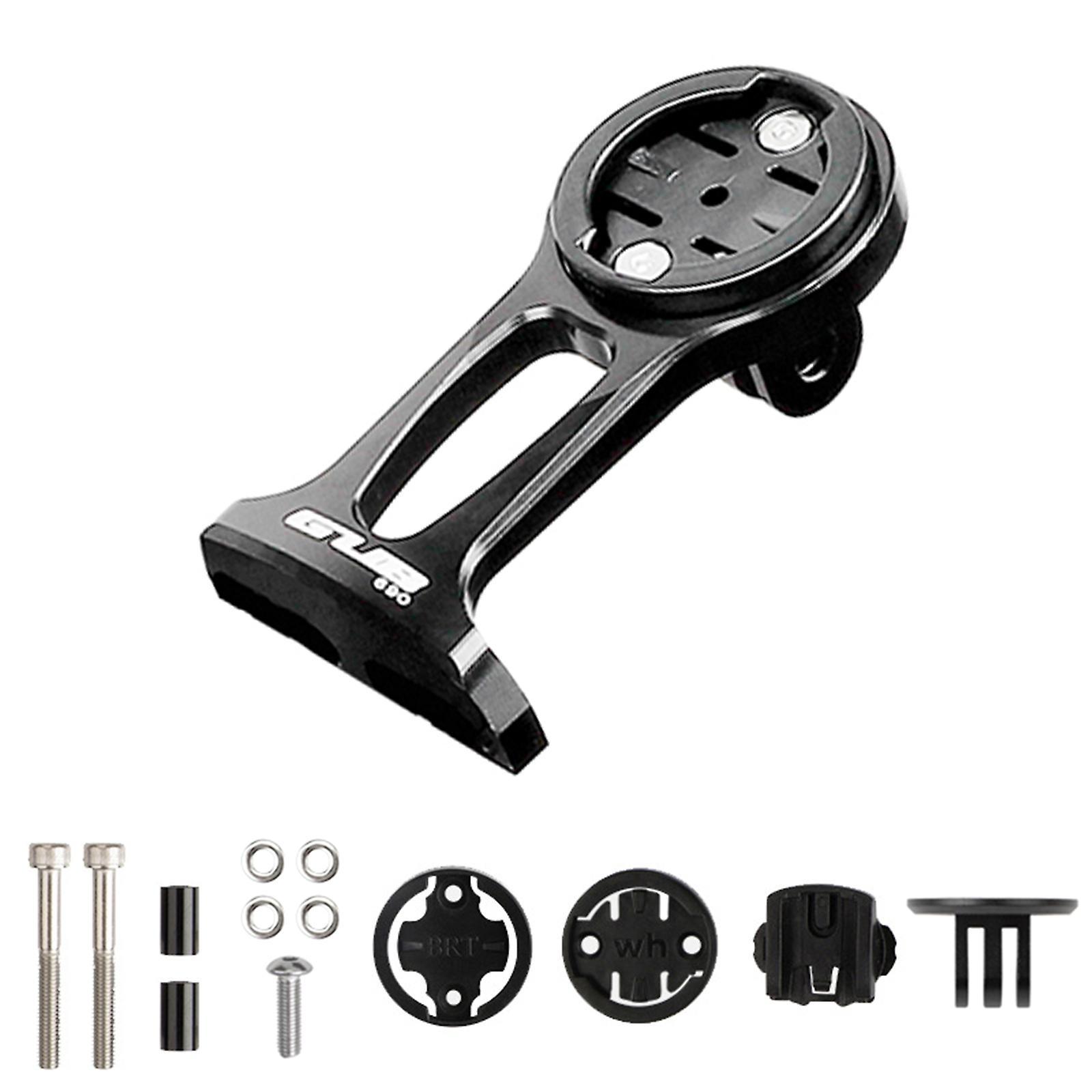 Gub Bike Computer Mount Extend  Aluminum Alloy Lightweight Adjustable For Garmin Bryton Cateye Wahoo Bike Computer Bracket Black Model 2