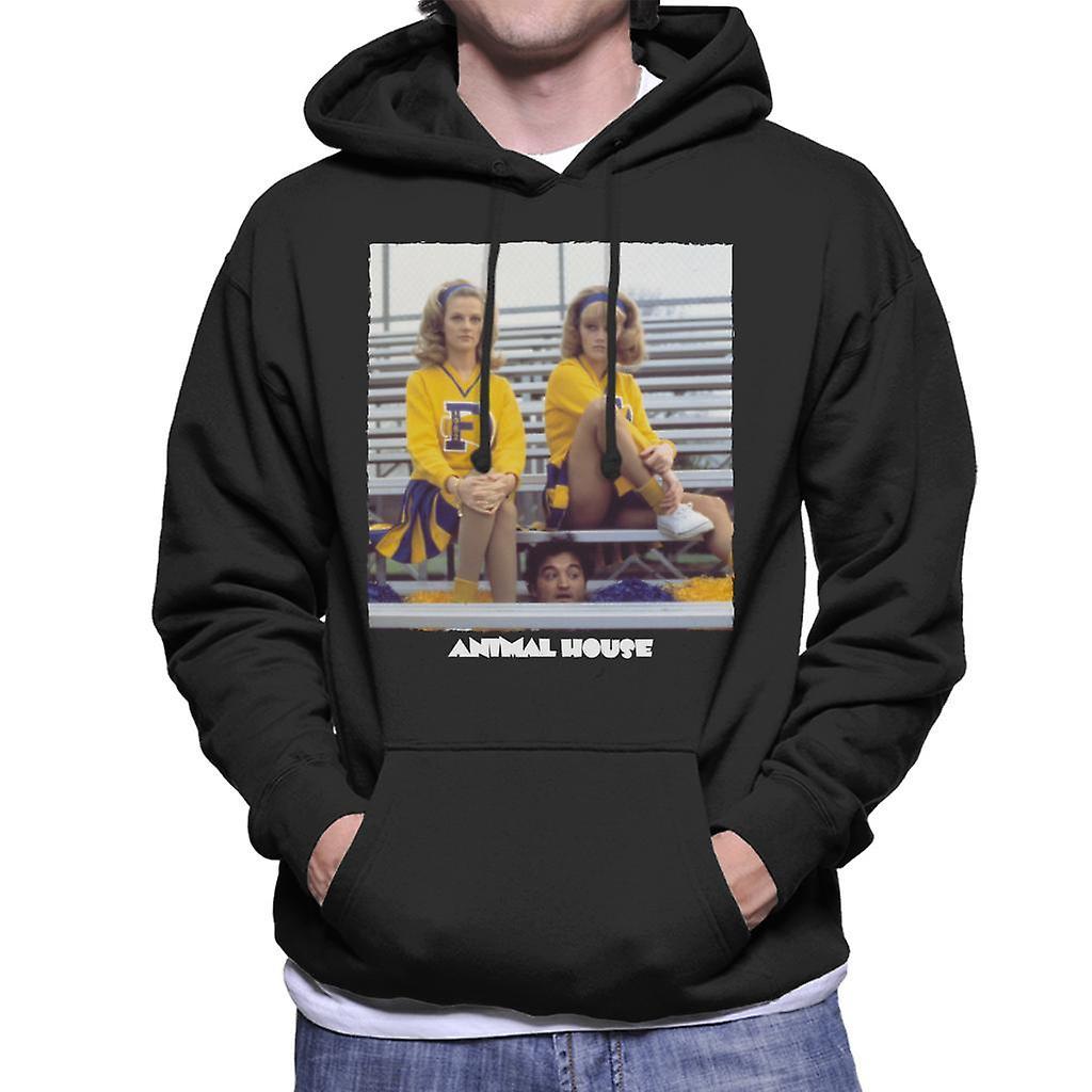 Animal House Babs And Mandy Men's Hooded Sweatshirt Black XX-Large