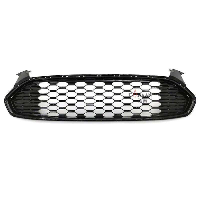 Sanxing Car Styling Black Front Bumper Racing Grille Fit For Ford Fusion Mondeo 2013 2014 2015 2016 Bezel Honeycomb Mesh Grille Black Matt