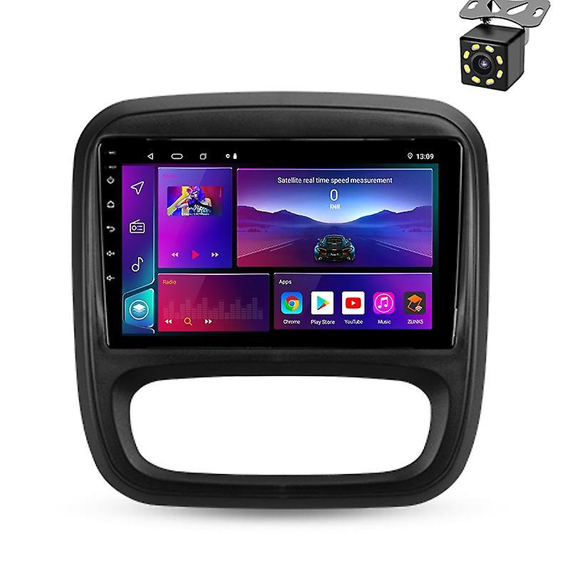 JIULUNET 2Din Android Car Radio for Renault Trafic 3 2014 Opel Vivaro B Stereo Carplay Player Navigation GPS