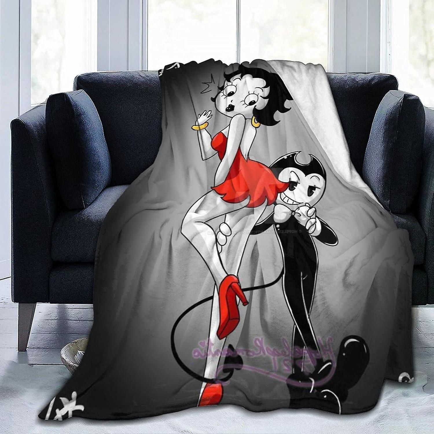 Kerota BetTy BoOp UltraSoft Micro Fleece Blanket Throw Blankets Lightweight Blanket 80x60in 200x150cm