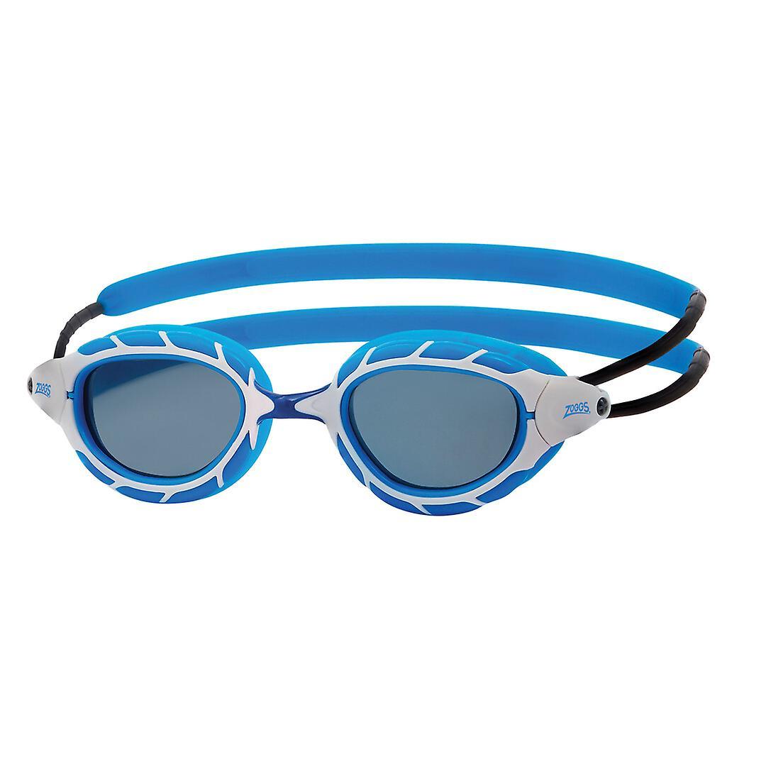 Zoggs Predator Goggle Blue/White/Tint Smoke Regular Fit