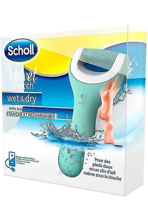 Syhww Scholl Velvet Smooth Wet And Dry Electric Grater Blue