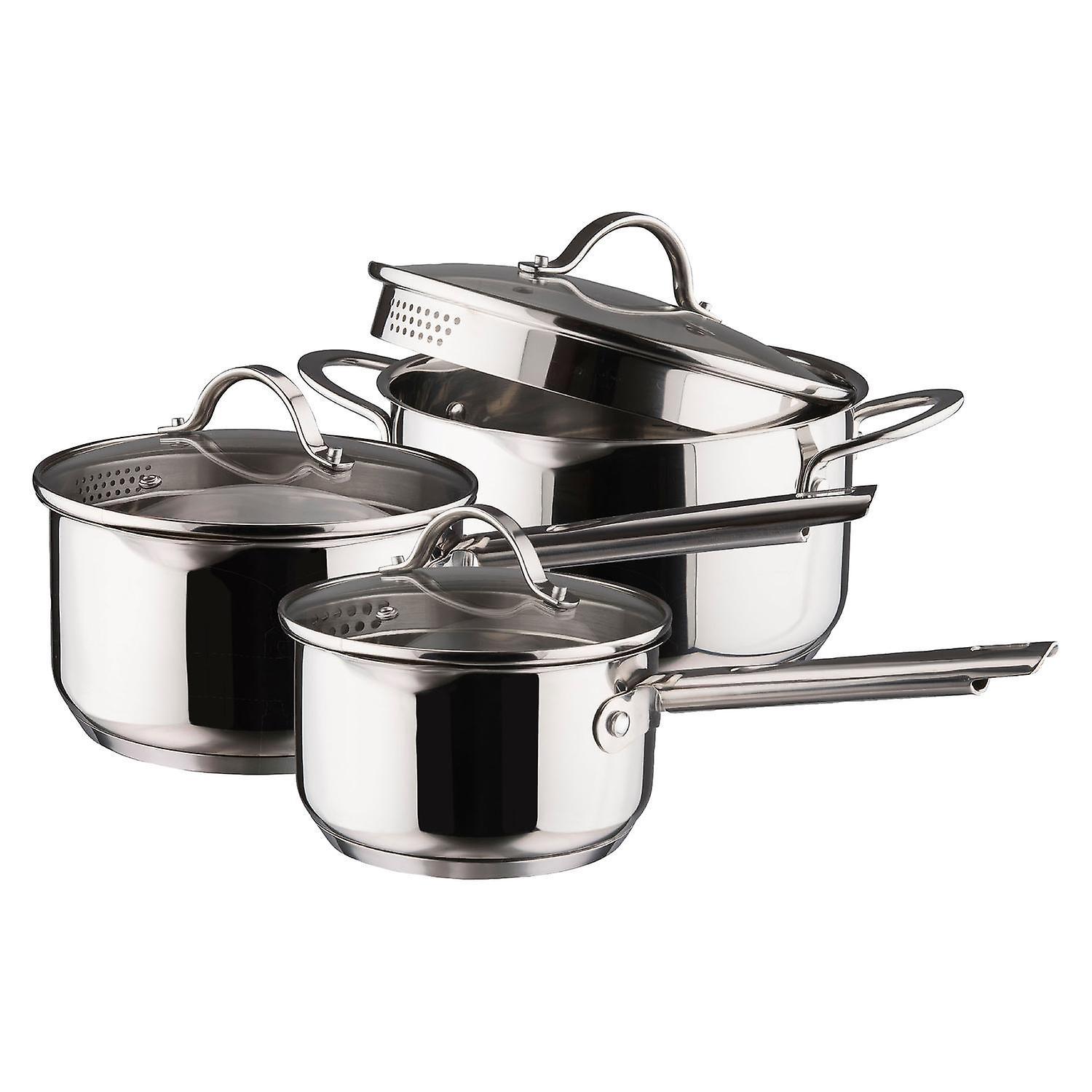 Dorre Kosmo 3-piece saucepan set/pots