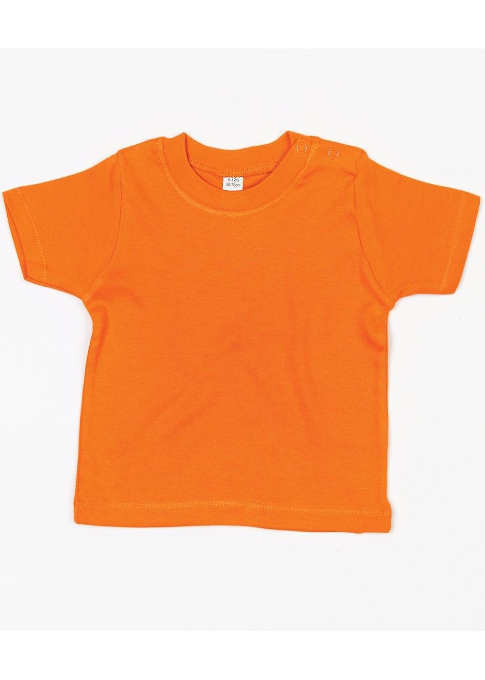 Kids Babybugz Baby T BZ02 Orange 3-6 Months