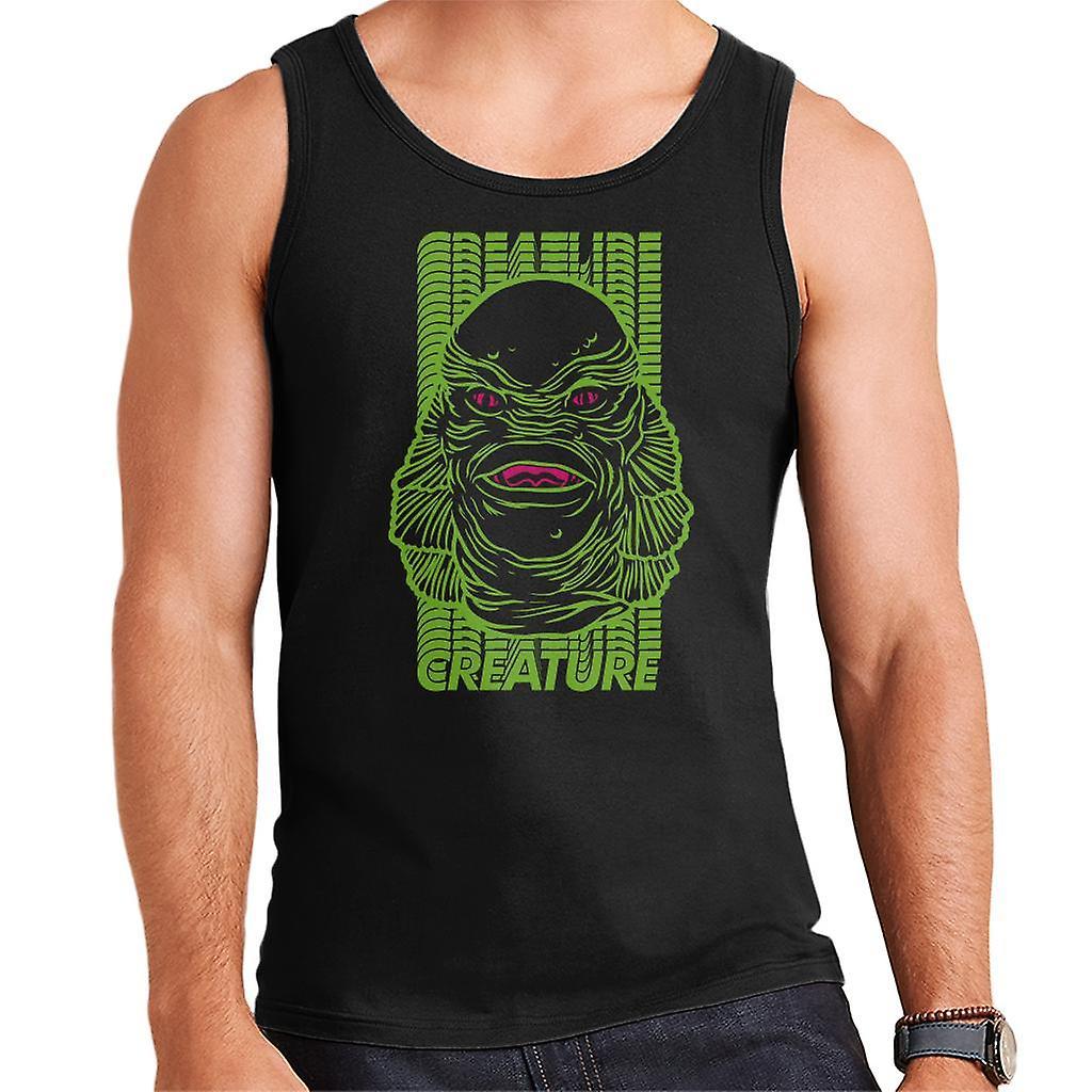 The Creature From The Black Lagoon Head Illustration Men's Vest Large