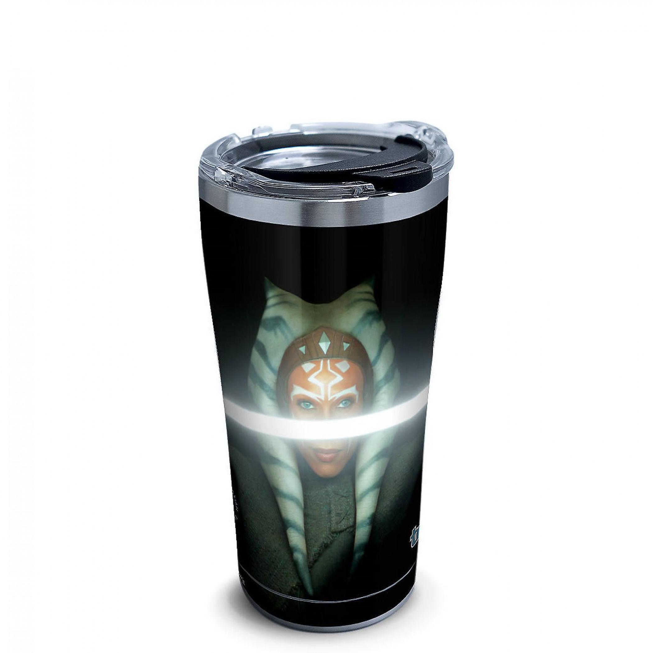 Star Wars The Mandalorian Ahsoka Tano 20oz Stainless Steel Travel Mug Black