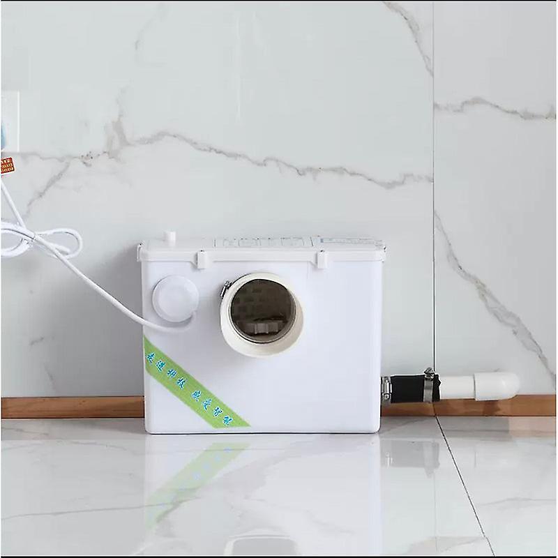 mickcara 500W Sanitary Pump Automatic Treatment Crushed Bathtub Toilet Sink Electric Puerizer Septic Tank Sewage Lifter B