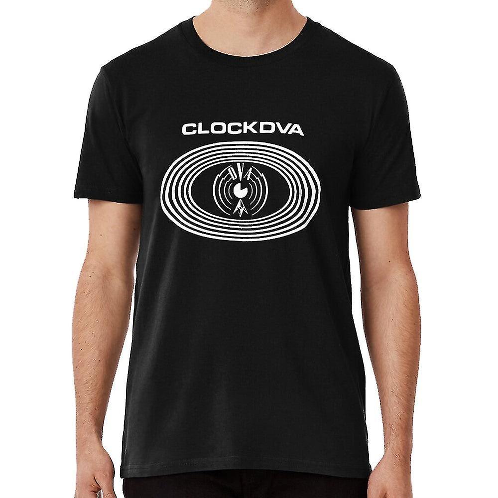 Gildan Clock dva t-shirt post punk experimental electronic band Black L