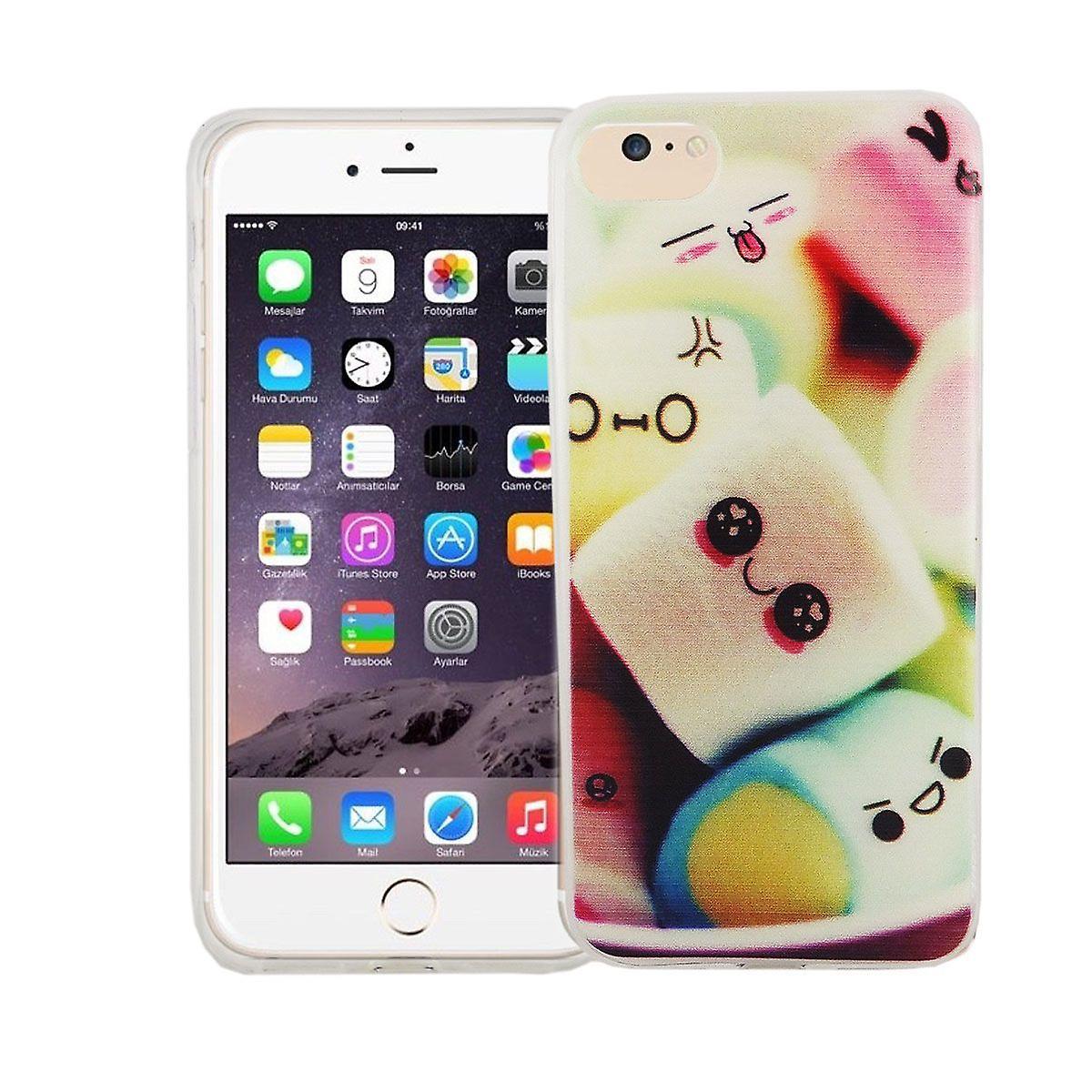 König Phone Case for Apple iPhone SE 2020 Marshmallows Case Case Cover Motif Slim