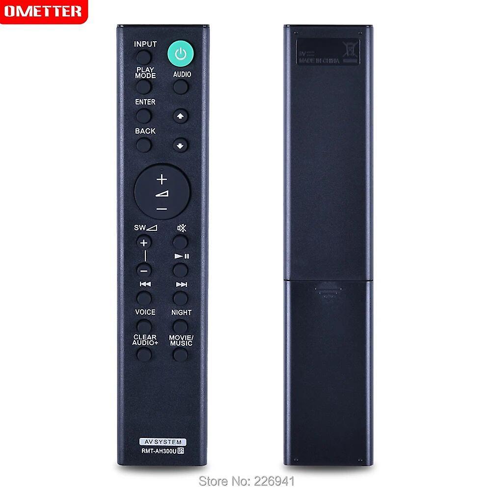 Scitoo RMT-AH300U Soundbar Remote Control for Sony Sound Bar HT-CT291 SA-CT290 SA-CT291 HT-CT290 HTCT290