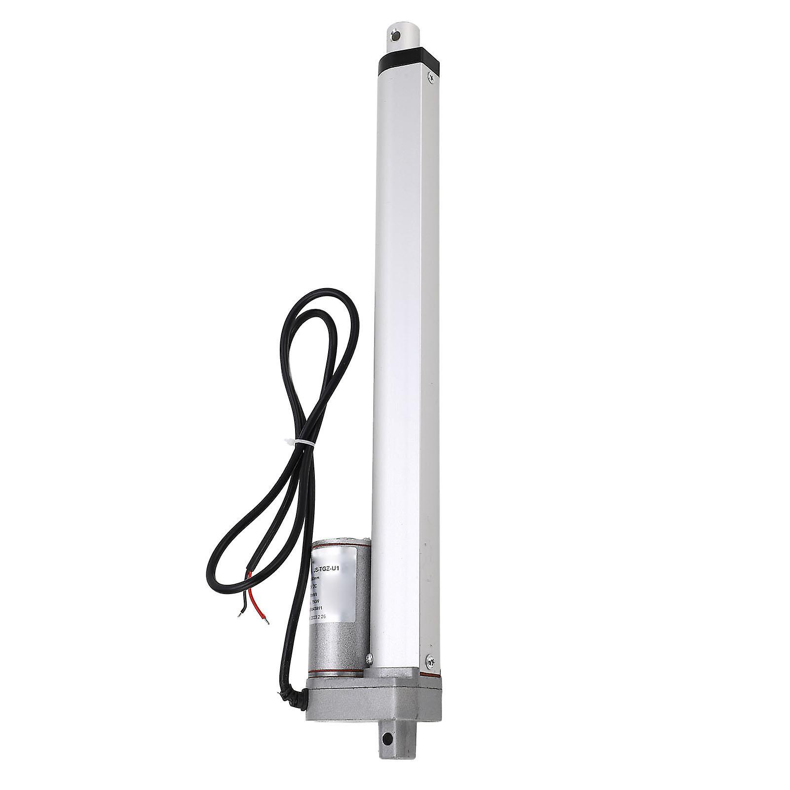 Electric Actuator 24V Electric Linear Actuator with 300mm Stroke, 750N Force and Limit Switch -