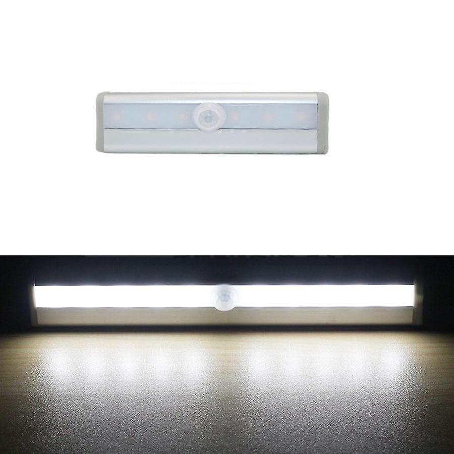 Slowmoose Led Cabinet Light Led Lamp- With Pir Motion Sensor 6 Led Cool White