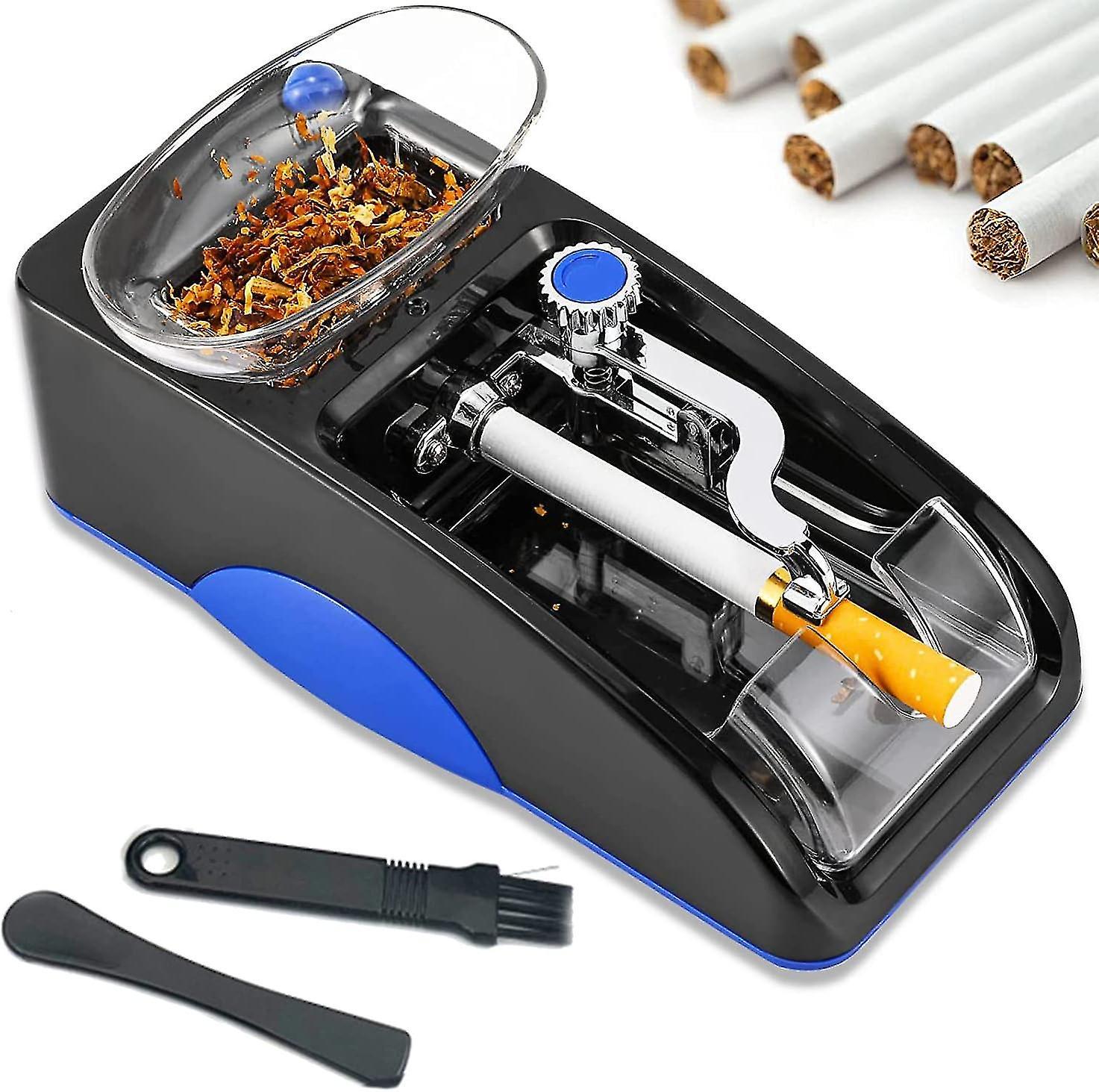 Cryin Electric Cigarette Rolling Machine Automatic Cigarette Tobacco Maker Electric Automatic Injector For Tobacco Blue