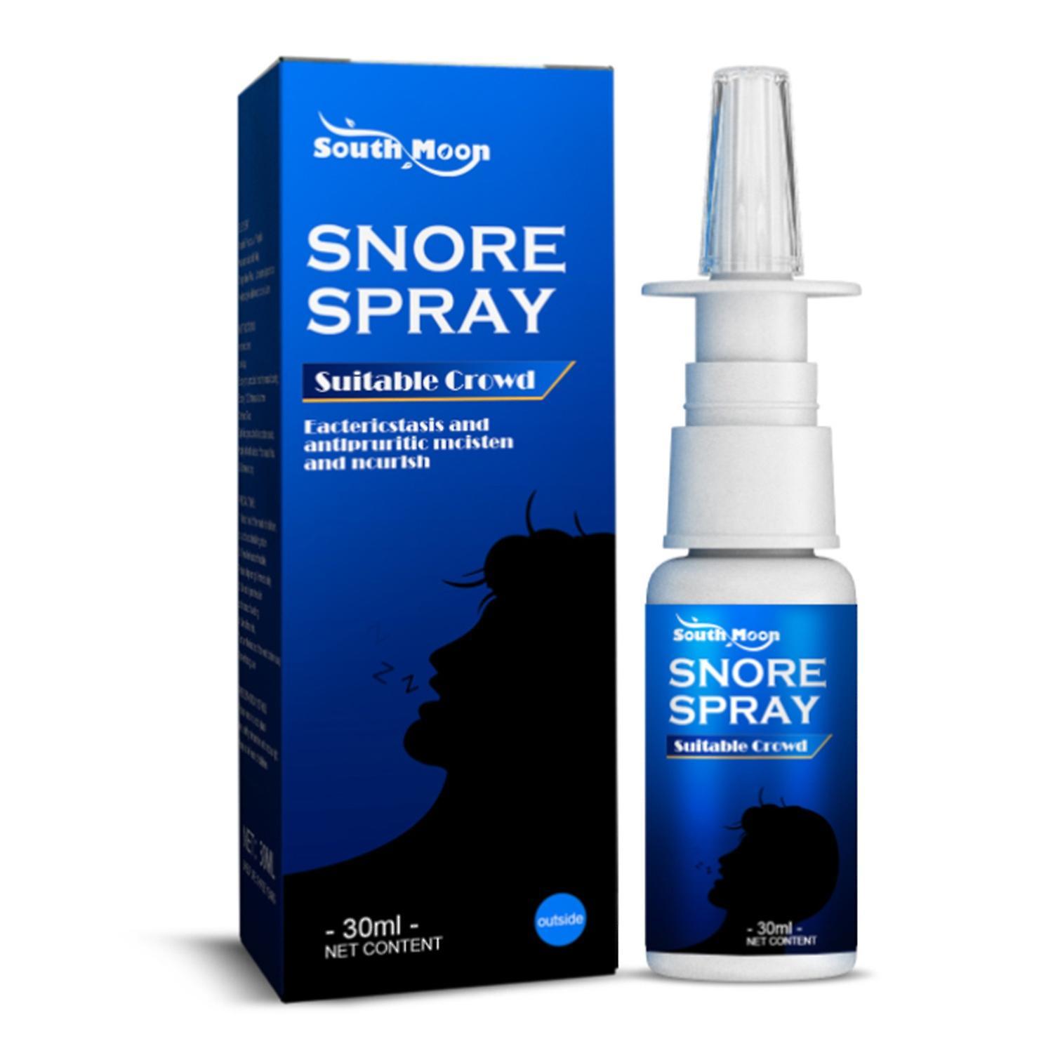 South Moon 30ml Snore Spray Herbal Ingredients Reduce Snoring Improve Nasal Congestion Relieve Rhini