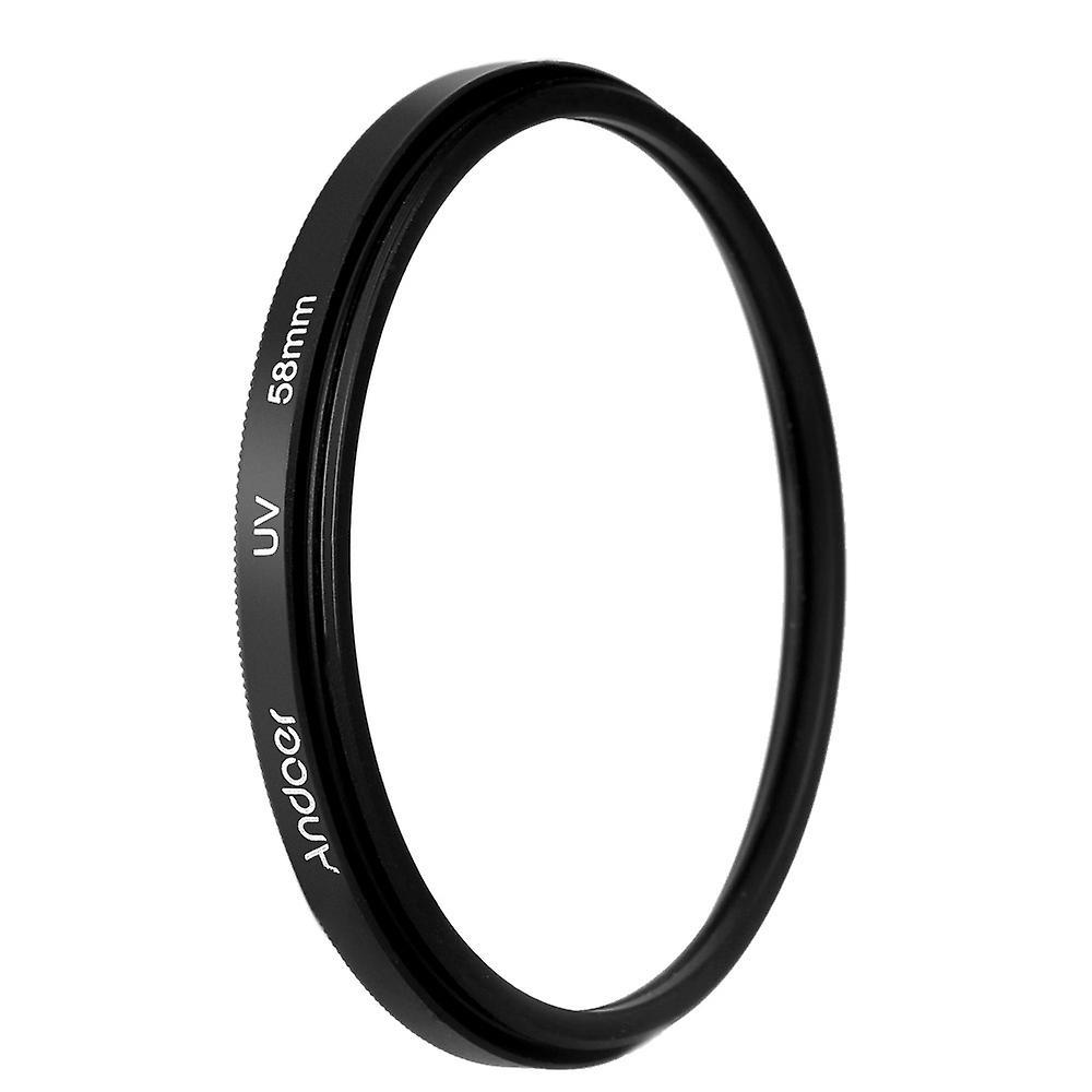 Andoer-2 Andoer 58mm UV Ultra-Violet Filter Lens Protector for Canon Nikon DSLR Camera