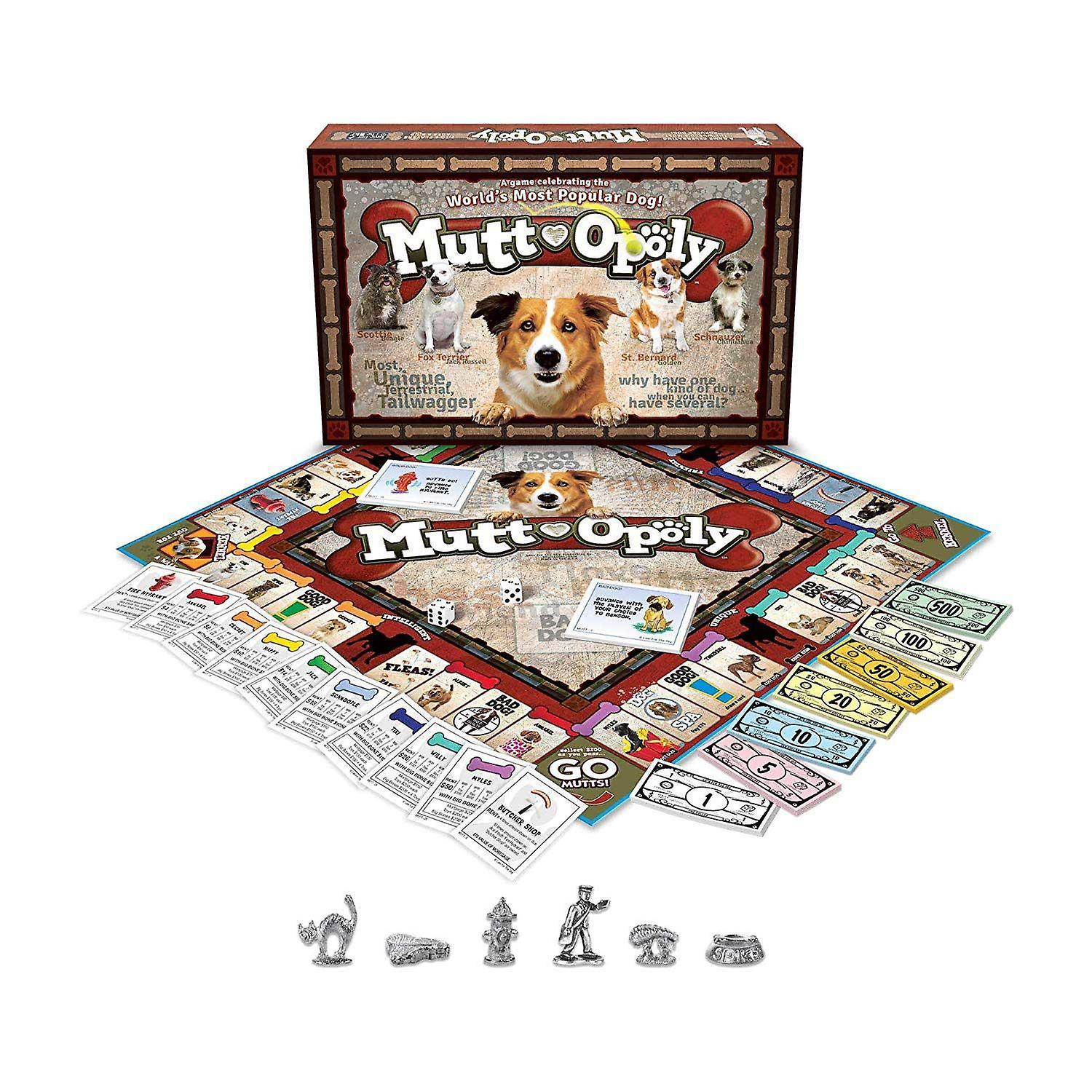 Late For The Sky Mutt-opoly Board Game