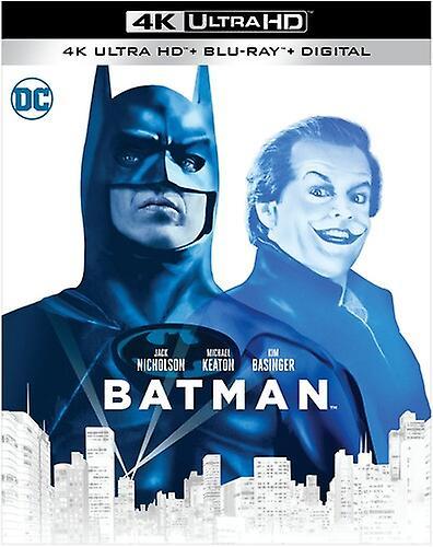 Warner Home Video Batman  [ULTRA HD BLU-RAY REGION: A USA] Black, With Blu-Ray, 4K Mastering, 2 Pack USA import